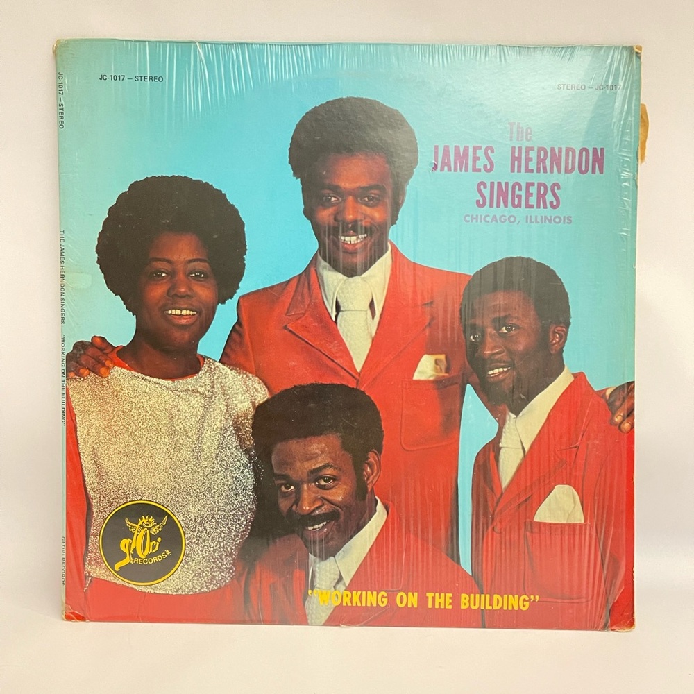 the james herndon singers - working on the building Vinyl 1973 Rare Gospel LP